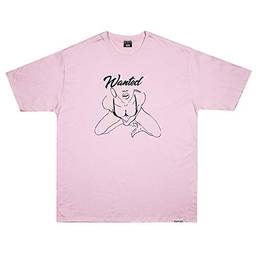 Camiseta Wanted - Explicit Rosa Cor:Rosa;Tamanho:GG