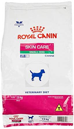 Ração Royal Canin Veterinary Skin Care Small Dog, Cães Adultos 7,5kg Royal Canin Raça Adulto