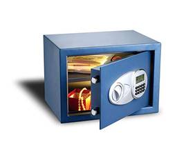 Cofre Eletrônico Com Compartimento De Baterias Extras Safewell 25 Eid Preto