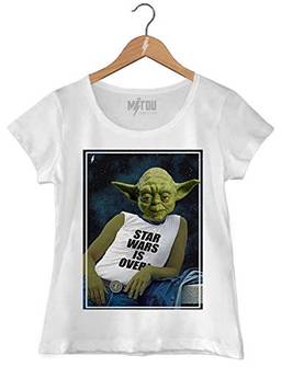 Camiseta Baby Look Star Wars Is Over