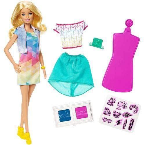 Barbie Criações Com Carimbos Mattel Loira