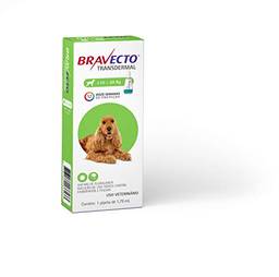 Bravecto Transdermal Cães, 10 até 20kg, 500mg Bravecto para Cães, 10 até 20kg