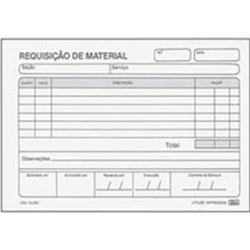 Impresso Requisição, Tilibra 15.230-7, Multicor, Pacote com 20 Unidades