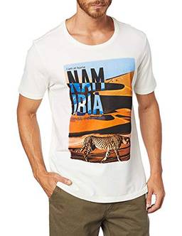 JAB Camiseta Namibia Masculino, Tam G, Off Shell