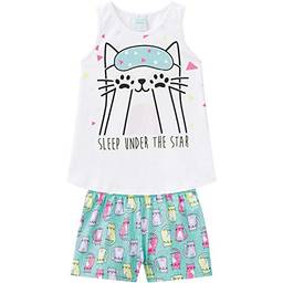 Pijama para Meninas, Kyly, Branco, 6
