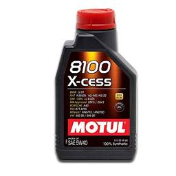 Óleo Motul 8100 5W40 1L XCESS (100% sintético)