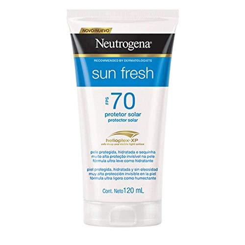 Protetor Solar Neutrogena Sun Fresh FPS 70, 120ml