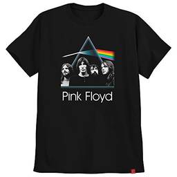 Camiseta Pink Floyd Prisma Camisas Preta Banda Ultra Skull GG