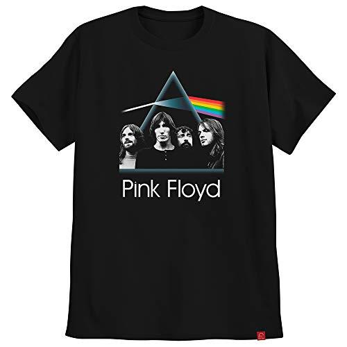 Camiseta Pink Floyd Prisma Camisas Preta Banda Ultra Skull XGG