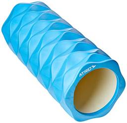 Atrio ES228 Rolo De Exercício Yoga Premium, Azul, 14X33 cm