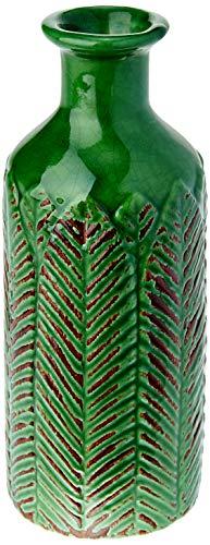Crispin Garrafa Decorativ 16 * 6cm Ceramica Verde Av Home & Co Único