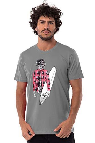 Camiseta Surfer, Long Island, Masculino, Cinza, P