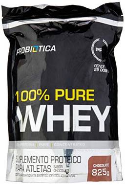 100% Pure Whey - 825G Refil Chocolate - Probiotica, Probiótica
