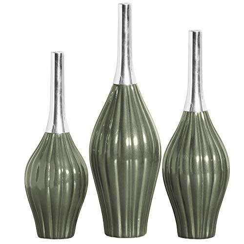 Trio de Vasos Leblom c/alumínio