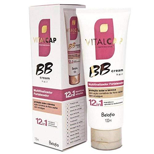 BB Cream Hair Multifinalizador Fortalecedor, Belofio, Branco, Médio