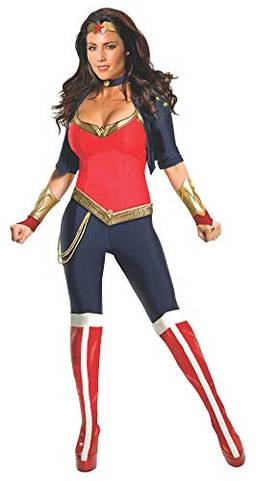 Fantasia Peça Única Rubies Costume Company Inc Wonder Woman Multicor