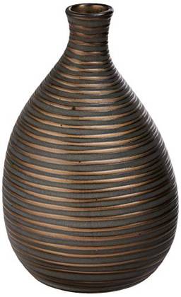 Andros Garrafa Decorativ 22cm Ceramica Bronze Cn Home & Co Único