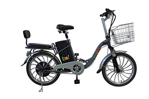 Bicicleta Elétrica Biobike URBANA Aro 20'' | Cor: Cinza Fosco