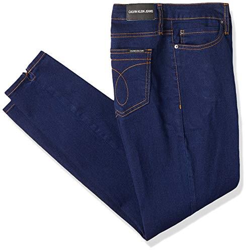 Calça Jeans Super Skinny, Calvin Klein, Feminino, Marinho, 40
