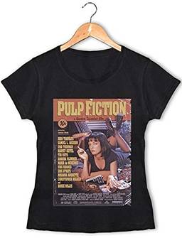 Camiseta Baby Look Pulp Fiction Poster