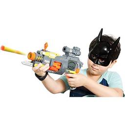 Lancador Super Lanca Dardos C/mascara Batman Baby Brink Multicor