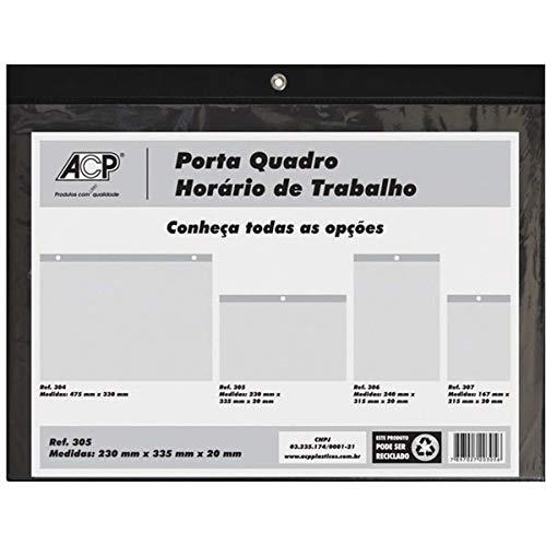 Porta Alvara Quadro Horario Trabalho Horizontal - Pacote com 5, ACP, 305, Multicor, pacote de 5