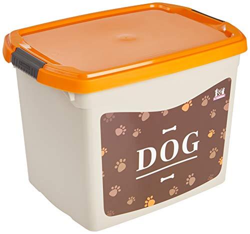 Organizador Plástico Dog Médio 11L Sanremo para Cães, Amarelo