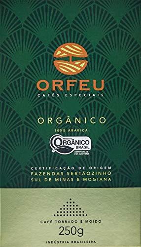 Café Moído Orgânico Orfeu 250g