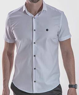 Camisa Mc Slim Fit - Oxford - Branco - Zfw - 3