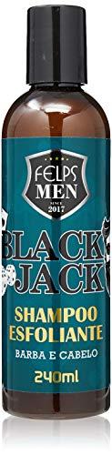 Men Black Jack Shampoo Esfoliante 240 ml, Felps, 240ml