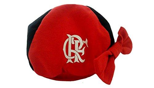 Boina Flamengo, Rêve D'or Sport, Bebê Menina, Vermelho/Preto, 0-3m