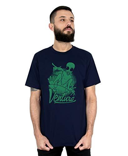 Camiseta UFO, Ventura, Masculino, Azul Marinho, GG