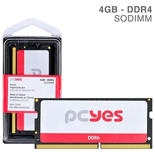 Memoria Pcyes 4GB DDR4 - Pm042400D4So