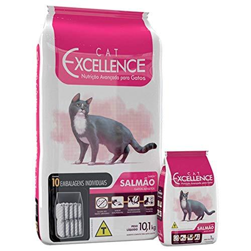 Ração Cat Excellence Salmão para Gatos Adultos 10kg