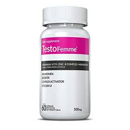 TestoFemme - 60 Cápsulas - Inove Nutrition, Inove Nutrition