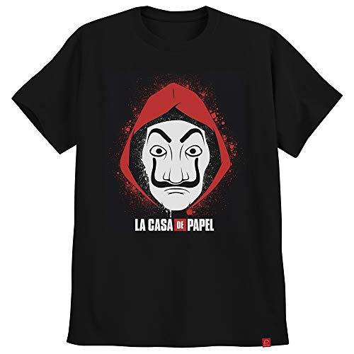 Camiseta La Casa De Papel Camisa Imagem Mascara XGG