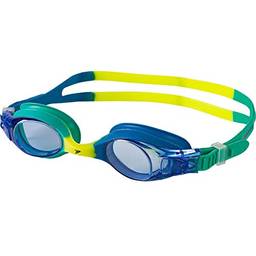 Oculos De Natacao Symi Color Junior Verde/Azul Poker Multicor