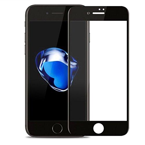 Película de Vidro 3D, Cell Case, Smartphone Apple iPhone 7 Plus 5.5", Película Protetora de Tela para Celular, Preto