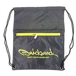 Beach Tennis Bag Quicksand Preta/Amarela