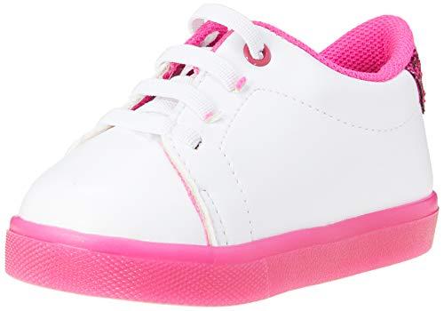 Sapato Casual Napa Turim, Molekinha, Meninas, Branco/Multi Pink, 22