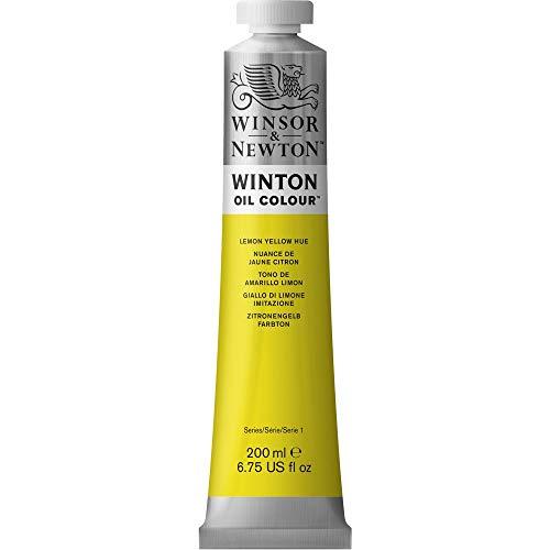 Winsor & Newton Tinta Óleo Winton 200Ml 346 Lemon Yellow Hue, 1437346