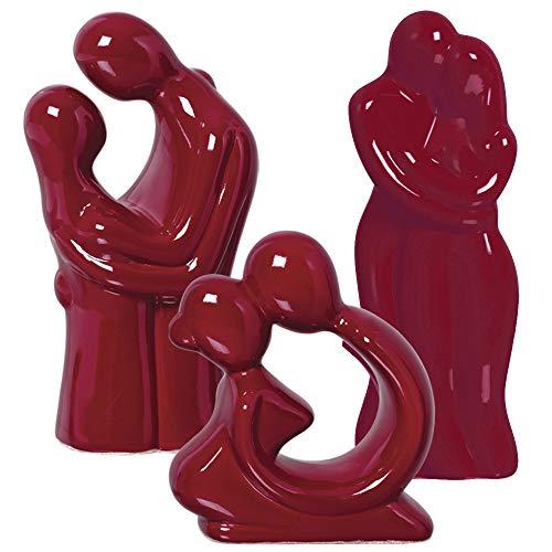 Trio De Esculturas Ceramicas Pegorin Marsala