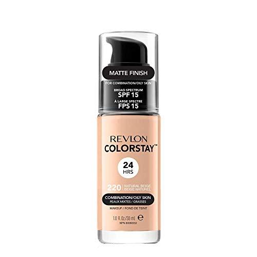 Revlon Colorstay Make Up Combination/Oily Skin Base Facial 24Horas 30ml - Natural Beige