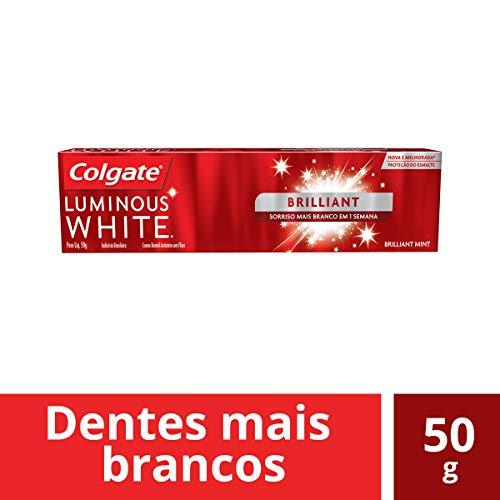 Creme Dental Colgate Luminous White Brilliant Mint 50g