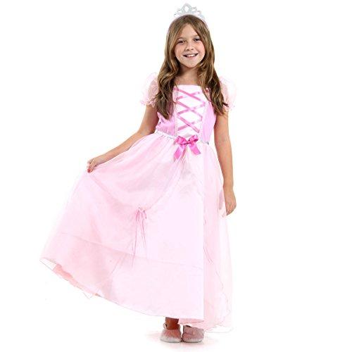 Princesinha Infantil Sulamericana Fantasias Rosa G 10/12 Anos