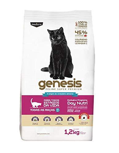 Genesis Feline Sc 1,2kg ( 30x40 Grs) Qualita Foods Sabor Frango