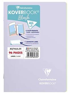 Caderno Koverbook Lillás Pastel A5 Clairefontaine