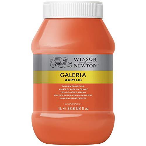 Winsor & Newton Tinta Acrílica Galeria W&N 1 Litro 090 Cadmium Orange Hue