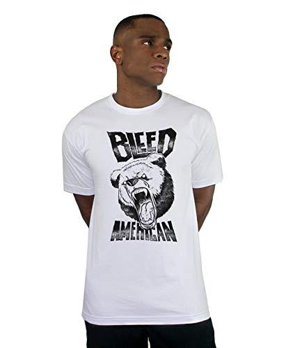 Camiseta Killer Bear, Bleed American, Masculino, Branco, G