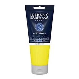 Lefranc & Bourgeois Tinta Acrílica 200ml 169 Lemon Yellow